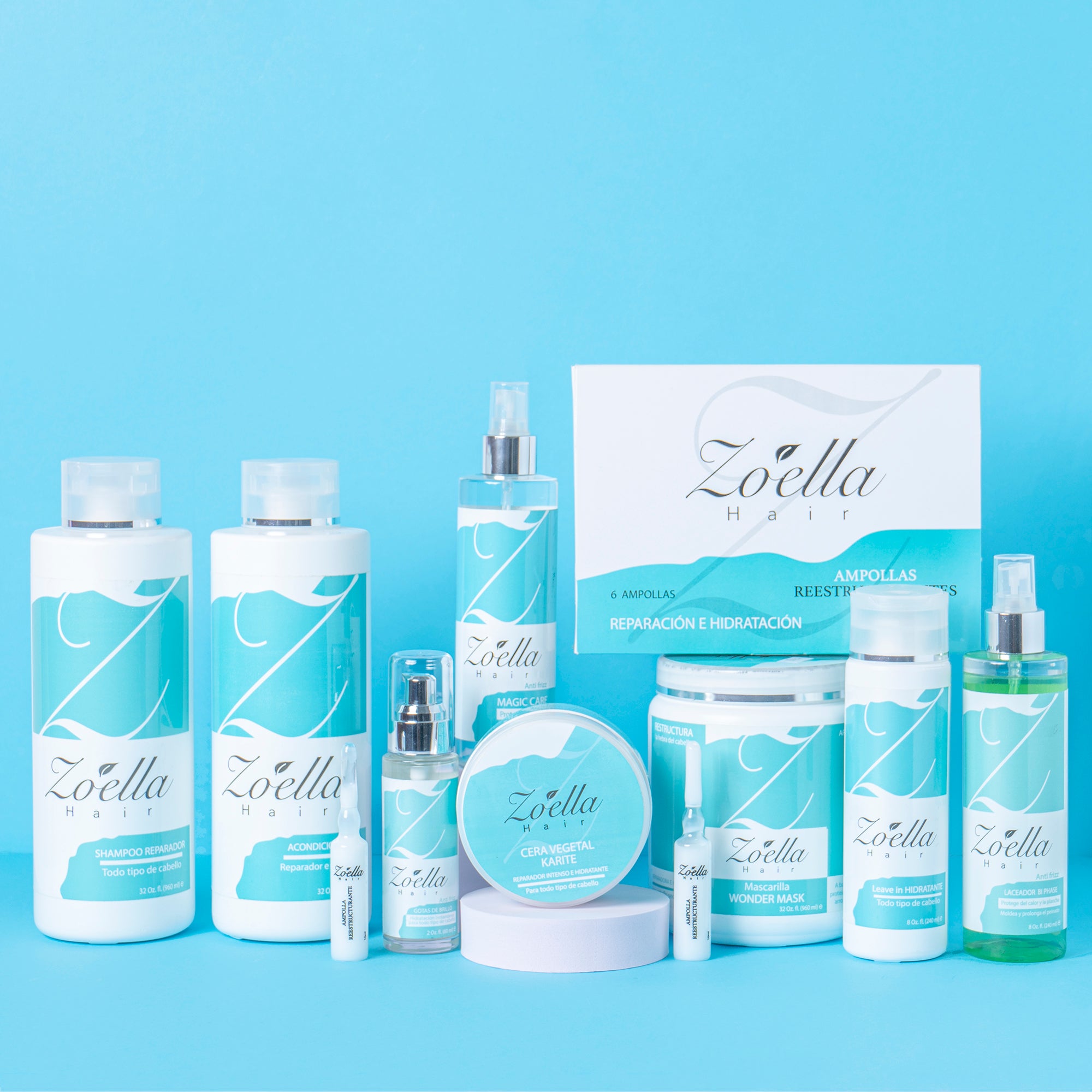 Kit Línea Azul: Hidratante y Reparadora